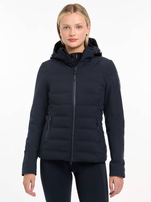 Lemieux Brooke Waterproof Hybrid Jacket - Navy