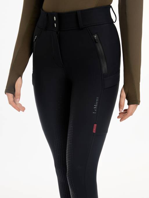 Lemieux Drytex Waterproof Breeches Full Seat - Black