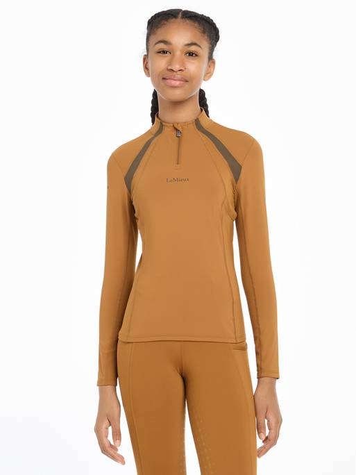 Lemieux Young Rider Mia Mesh Base Layer - Ginger