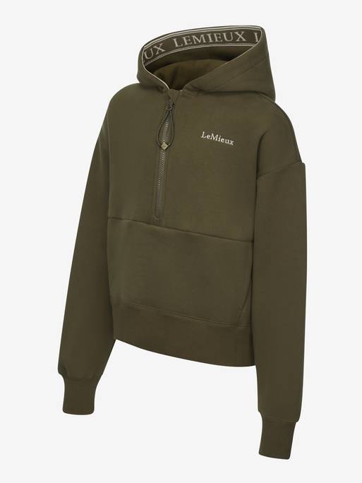 Lemieux Young Rider Hettie Half Zip Hoodie - Alpine