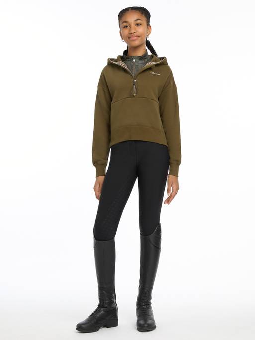 Lemieux Young Rider Hettie Half Zip Hoodie - Alpine