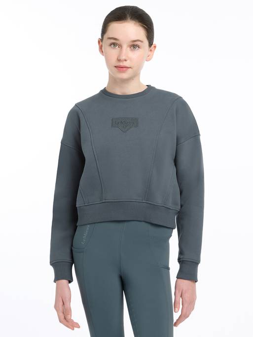 Lemieux Young Rider Clea Crew Sweat - Petrol