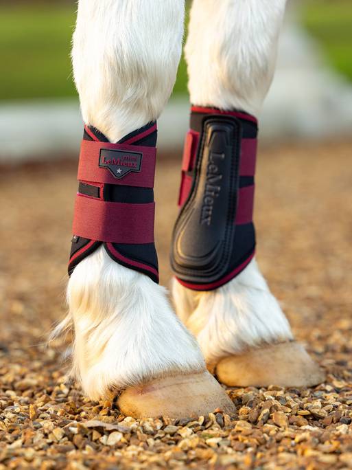 Lemieux Mini Brushing Boots - Ember