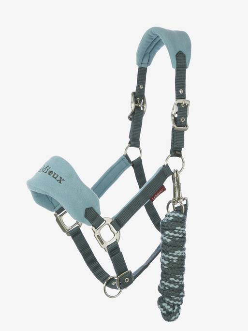 Lemieux Vogue Headcollar & Leadrope - Petrol