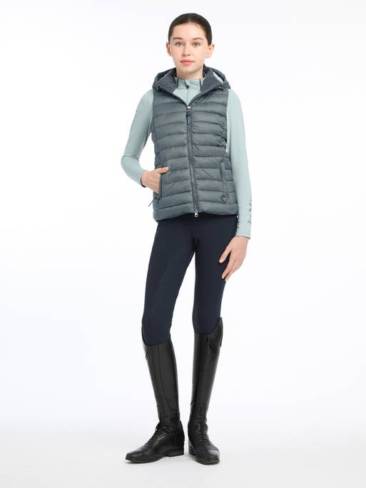 Lemieux Young Rider Milly Puffer Gilet - Petrol