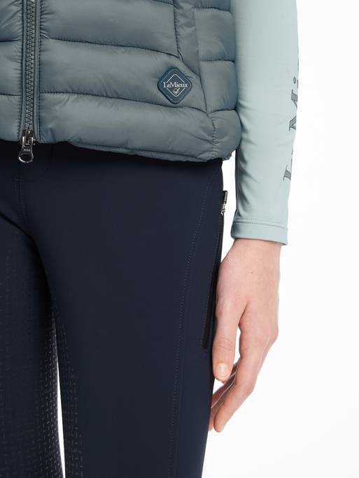 Lemieux Young Rider Milly Puffer Gilet - Petrol