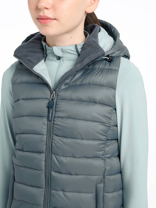 Lemieux Young Rider Milly Puffer Gilet - Petrol