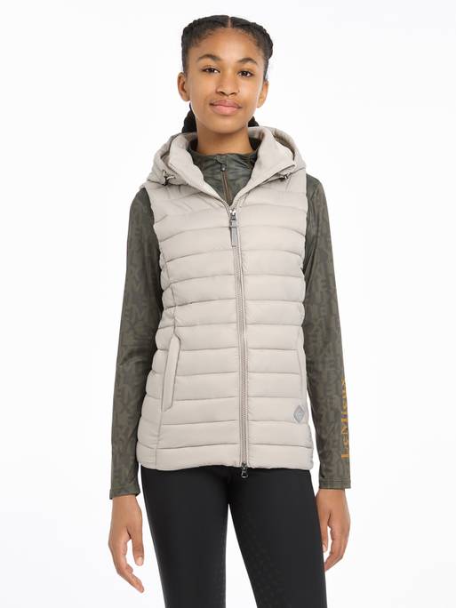 Lemieux Young Rider Milly Puffer Gilet - Ash