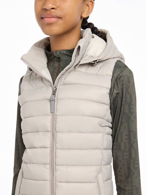 Lemieux Young Rider Milly Puffer Gilet - Ash