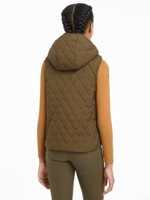 Lemieux Young Rider Eloise Reversible Winter Gilet - Alpine