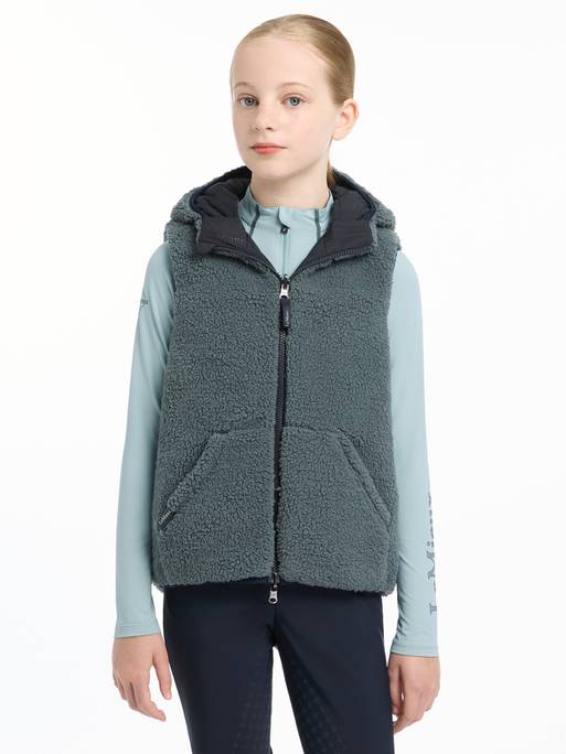 Lemieux Young Rider Eloise Reversible Winter Gilet - Navy