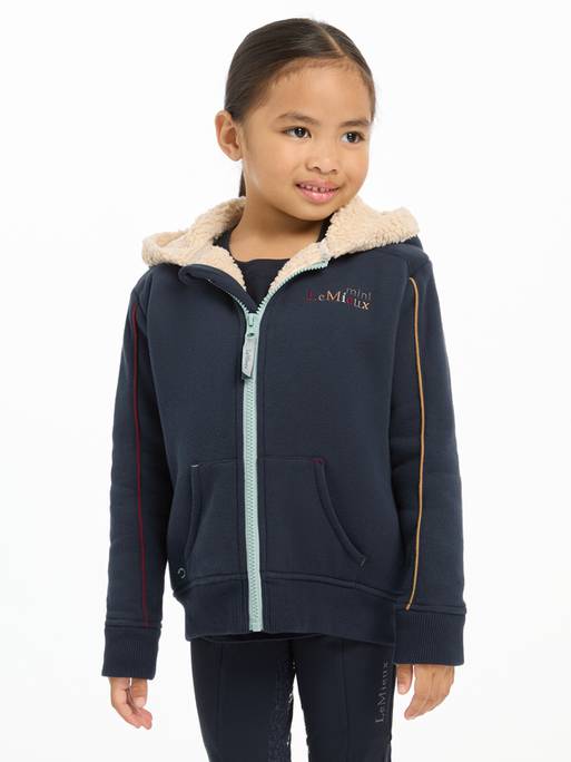 Lemieux Mini Charlie Lined Hoodie - Navy