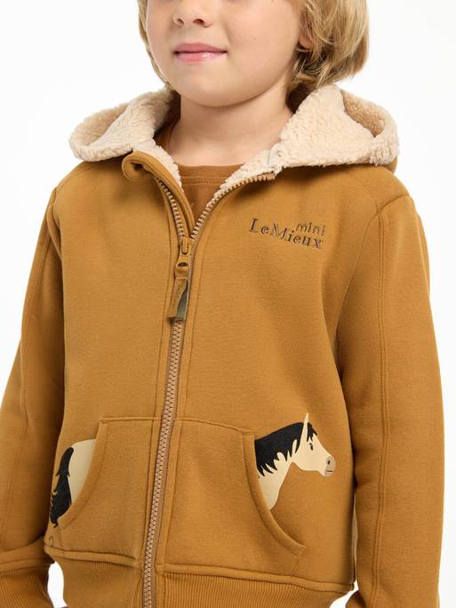 Lemieux Mini Charlie Lined Hoodie - Ginger