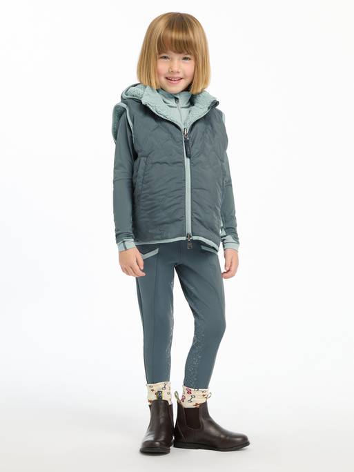 Lemieux Mini Elsie Reversible Gilet - Petrol