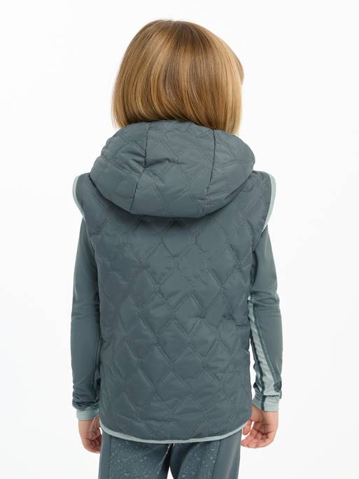 Lemieux Mini Elsie Reversible Gilet - Petrol