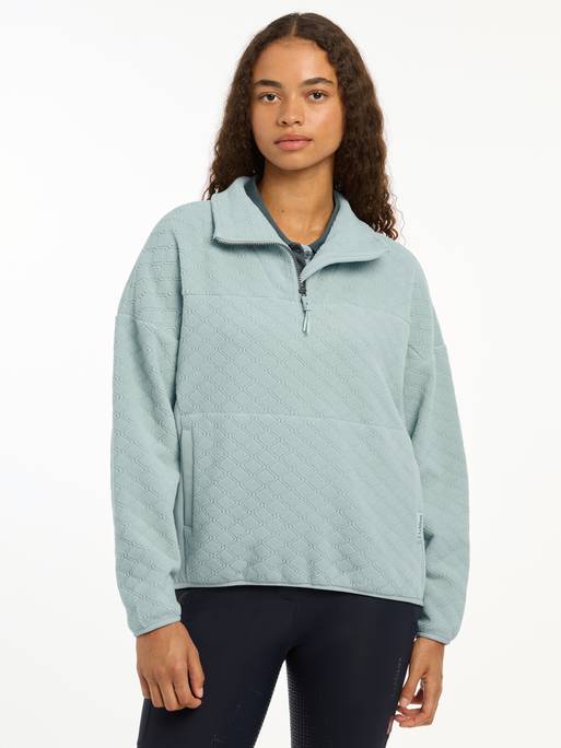 Lemieux Dana Quarter Zip Fleece - Glacier