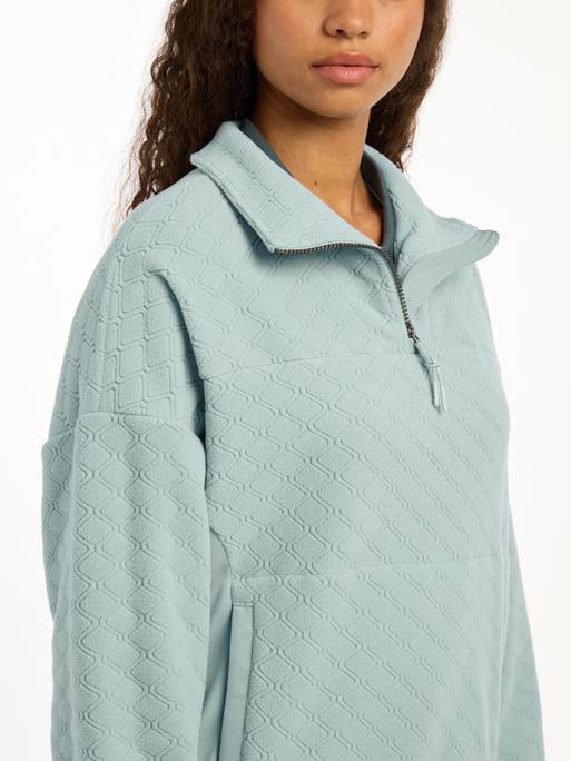 Lemieux Dana Quarter Zip Fleece - Glacier