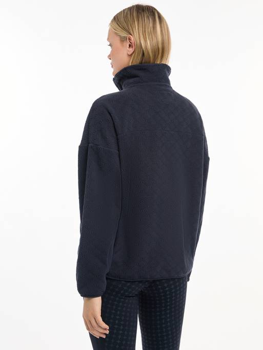 Lemieux Dana Quarter Zip Fleece - Navy