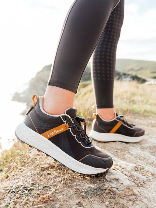 Trax Sport Waterproof Trainers - Cinder