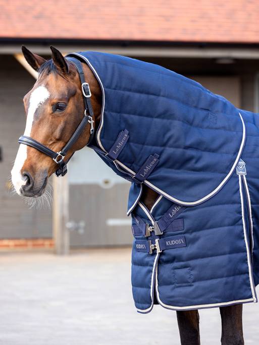 Lemieux Kudos Stable Neck Cover 200g - Navy