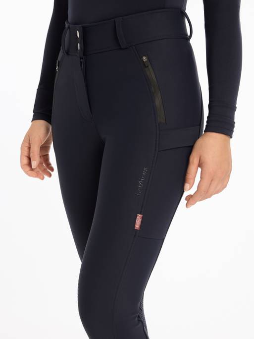 Lemieux Drytex Waterproof Breeches Knee Grip - Navy