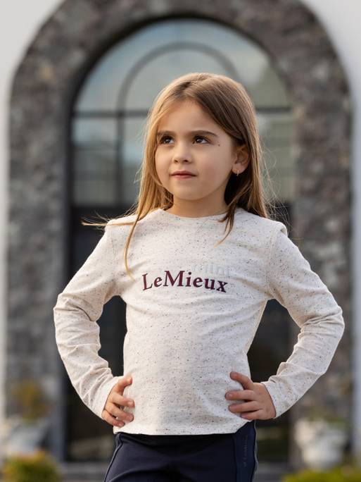 Lemieux Mini Jessie Long Sleeve Top - Ecru