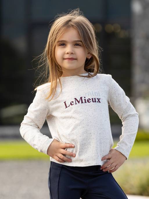 Lemieux Mini Jessie Long Sleeve Top - Ecru