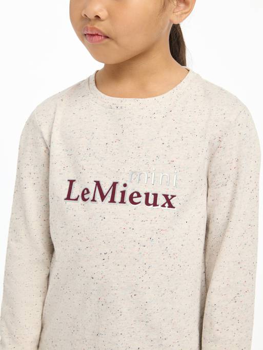 Lemieux Mini Jessie Long Sleeve Top - Ecru