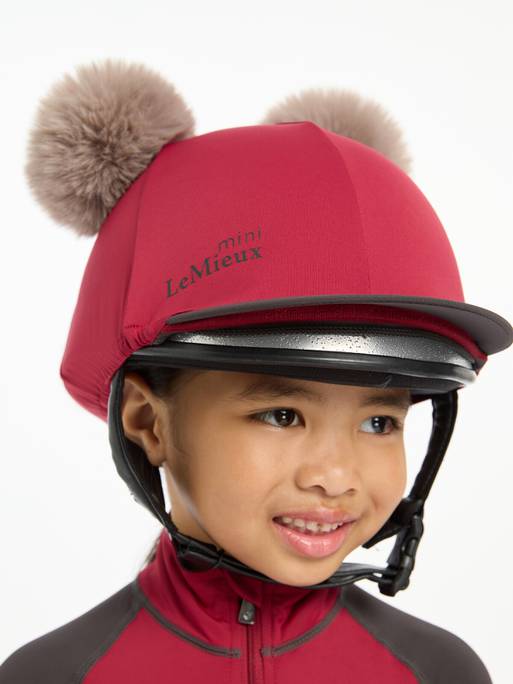 Lemieux Mini Double Pom Hat Silk - Ember