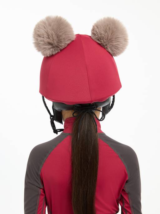 Lemieux Mini Double Pom Hat Silk - Ember