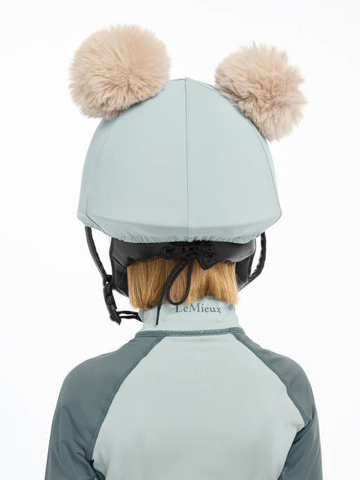 Lemieux Mini Double Pom Hat Silk - Glacier