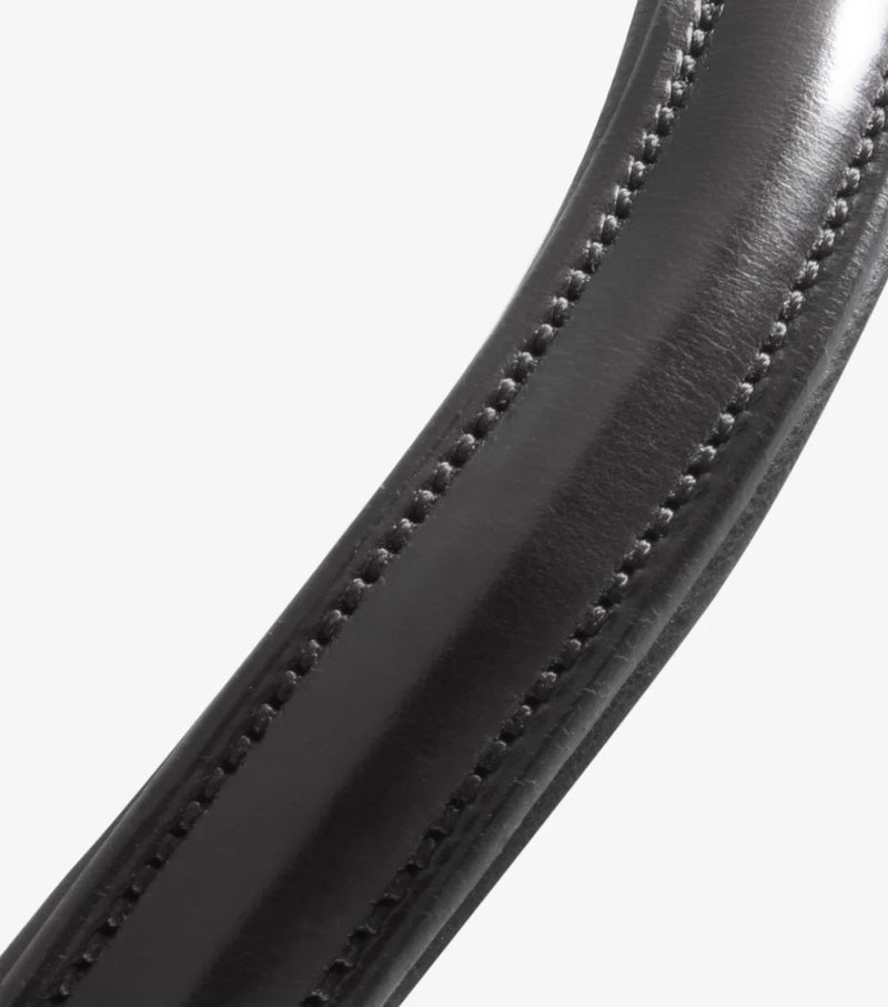 Premier Equine Liscio Plain Shaped Leather Browband