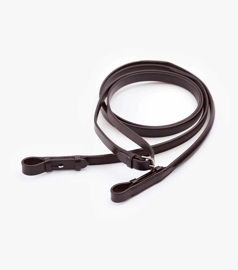 Premier Equine Luigi Plain Leather Reins