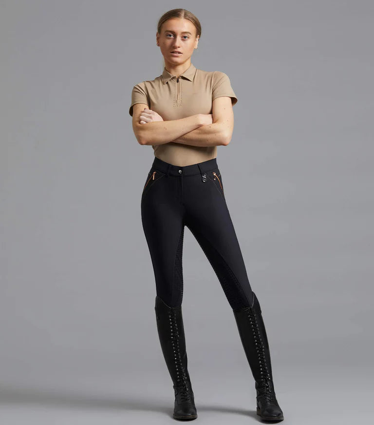 Premier Equine Milliania Ladies Full Seat Gel Riding Breeches