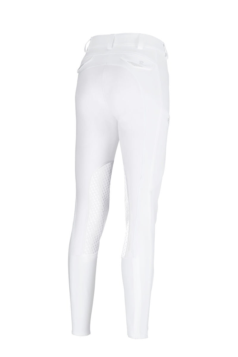 Pikeur Laure Knee Grip Ladies Breeches - White