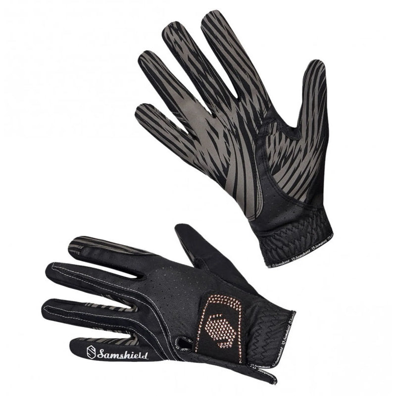 Samshield V-Skin Swarovski Gloves Black/Rose Gold