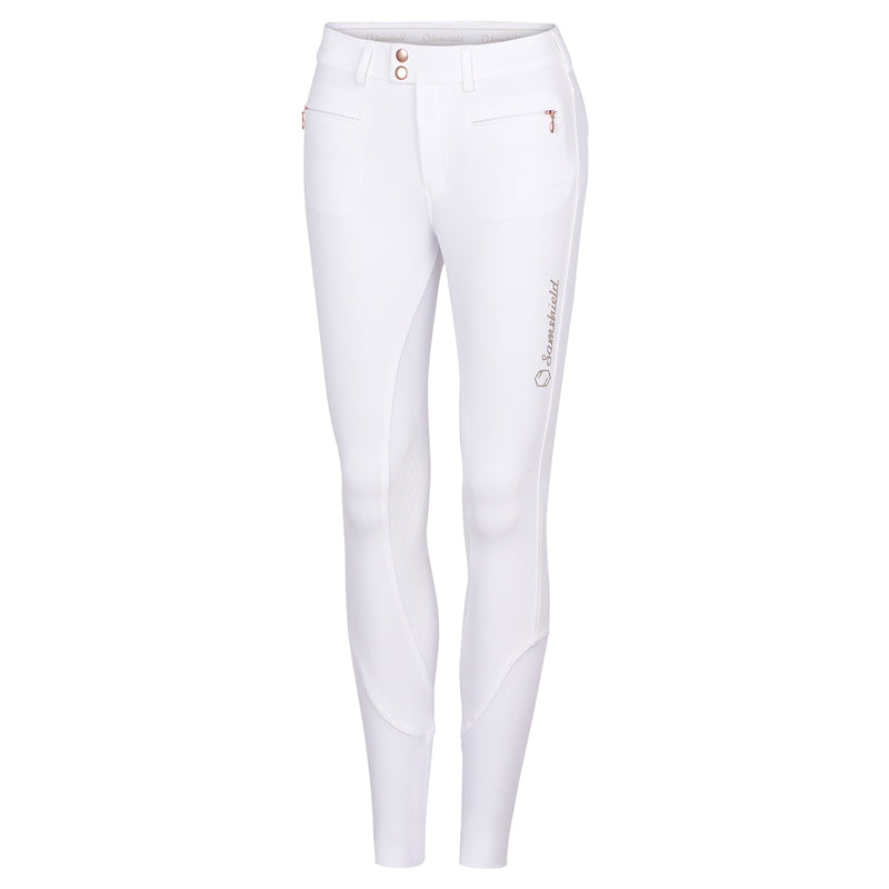 Samshield Adele Knee Grip Ladies White Breeches