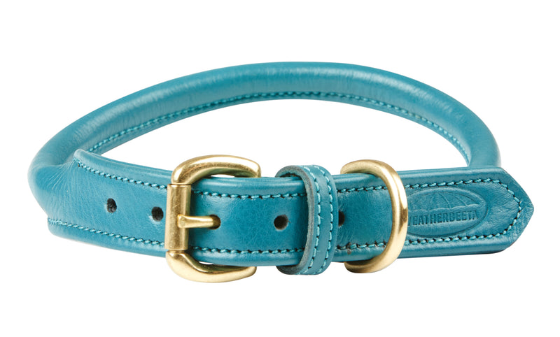 Weatherbeeta Rolled Leather Dog Collar - Nags Essentials