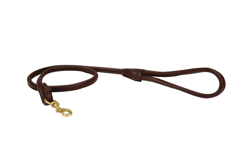 Weatherbeeta Rolled Leather Dog Lead - Nags Essentials