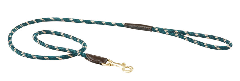 Weatherbeeta Rope Leather Dog Lead