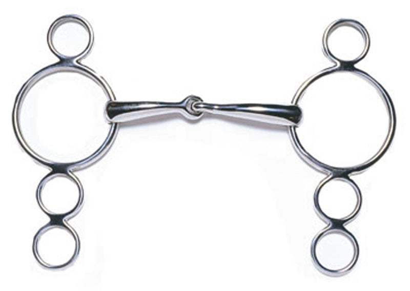 Korsteel Jointed 3 Ring Dutch Gag - Nags Essentials
