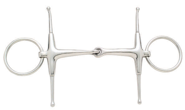 Korsteel Stainless Steel Jointed Fulmer Snaffle Bit - Nags Essentials