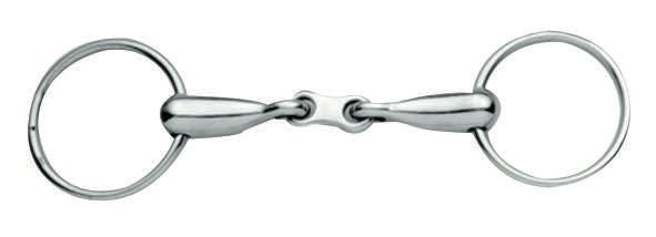 Korsteel Hollow Mouth French Link Loose Ring Snaffle - Nags Essentials