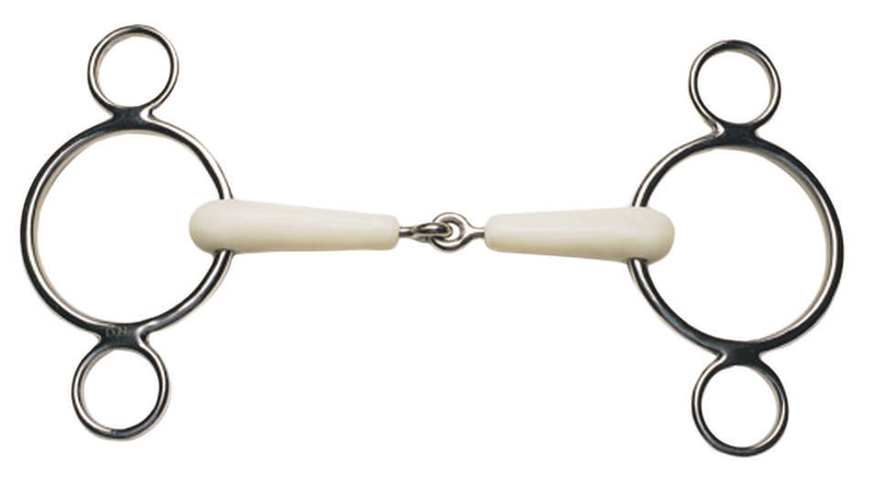 Korsteel Flexi Jointed 2 Ring Dutch Gag - Nags Essentials