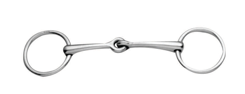 Korsteel Stainless Steel Weymouth Loose Ring Bradoon Snaffle Bit - Nags Essentials