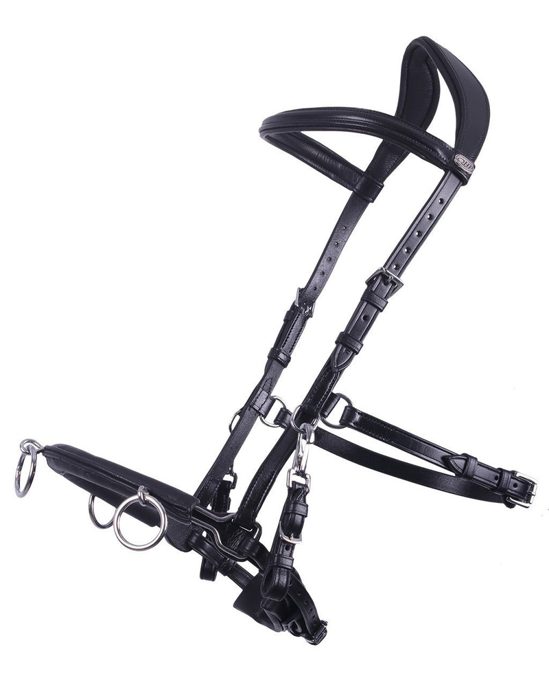 Multifunctional Leather Cavesson / Bridle - Nags Essentials