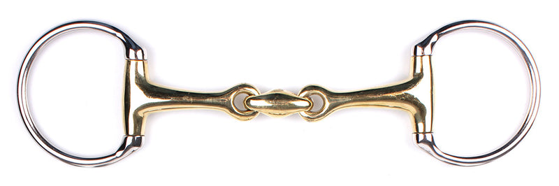 Eggbutt bit double jointed German Silver - Nags Essentials