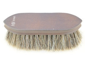 HySHINE Deluxe Horse Hair Wooden Dandy Brush - Nags Essentials