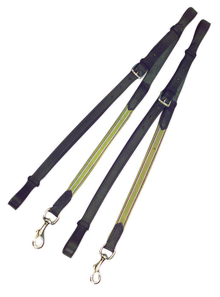 Kincade Leather Elastic Side Reins - Nags Essentials