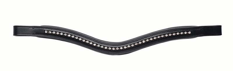 Kincade Curved Diamante Browband - Nags Essentials